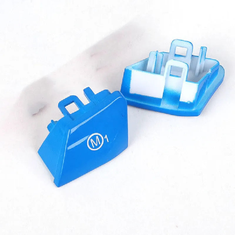 BMW steering wheel M1 M2 mode buttons in red and blue ABS plastic for F30 and F34 models