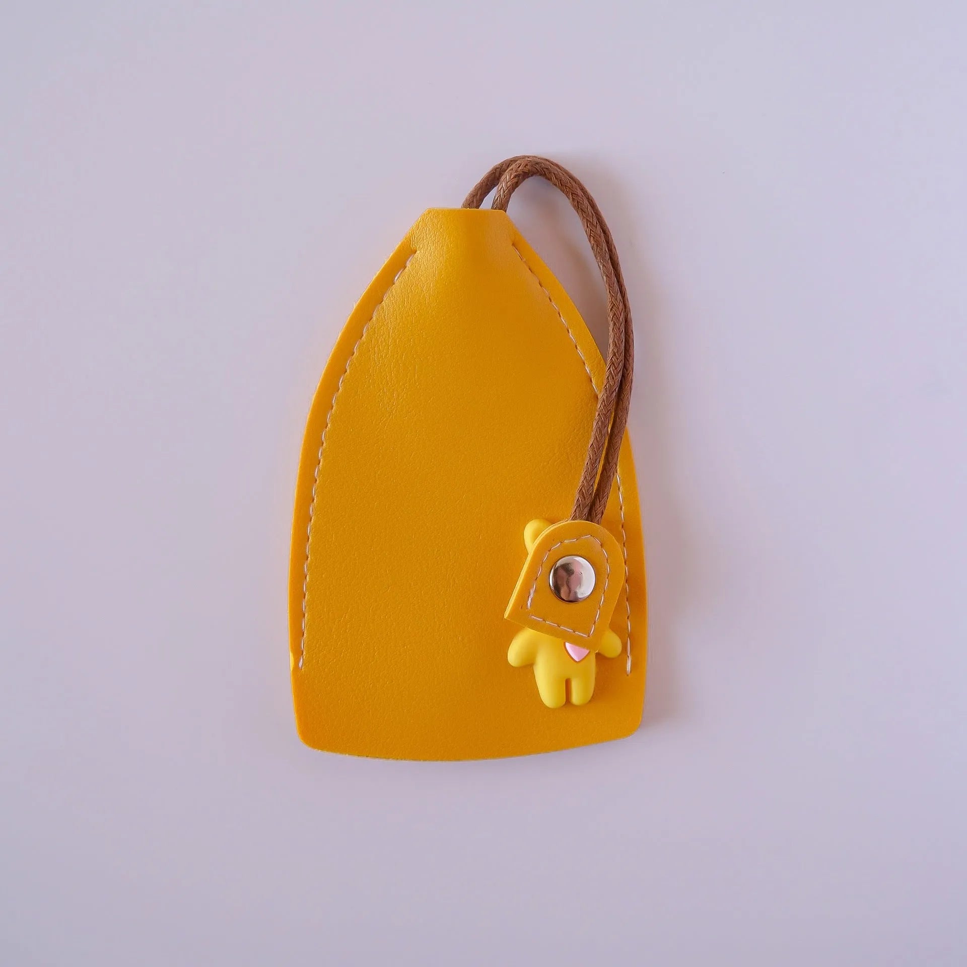 Universal large capacity PU leather car key case for keys and credit cards in multiple colours.