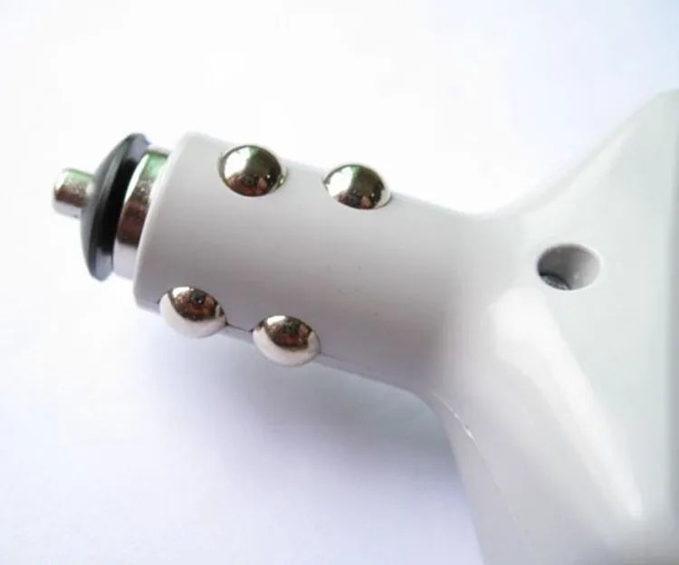 Model 011C car cigarette lighter to USB power adapter for mobile phone charging.