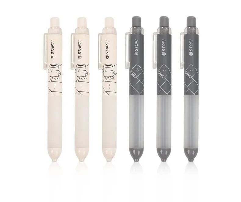 0.5mm automatic mechanical pencil with cloud grip design in white or black colour