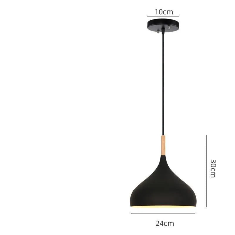 Adjustable height aluminium alloy fishline pendant chandelier in modern simple style