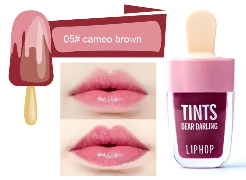 NOVO Ice Cream Lip Gloss in 6 colours, waterproof long lasting liquid lipstick