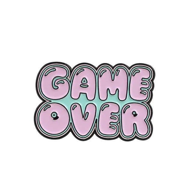 Alloy game console badge for Nintendo Switch PlayStation Xbox decoration in three colour options