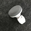 Cross border patented vehicle mounted magnetic handset holder in black, blue, and grey colours for car phone use.