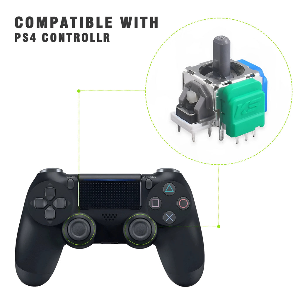 Hall magnetic rocker replacement joystick for PS5 PS4 Xbox and Switch Pro controllers