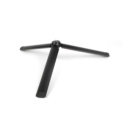 Black aluminium alloy mobile phone PTZ handheld stabiliser tripod for Apple iPhone compatibility