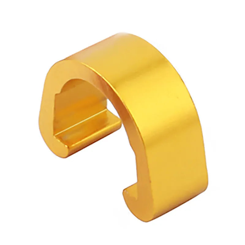 Aluminium alloy C buckle hardware component in eight colour options measuring 10.2×13×5mm