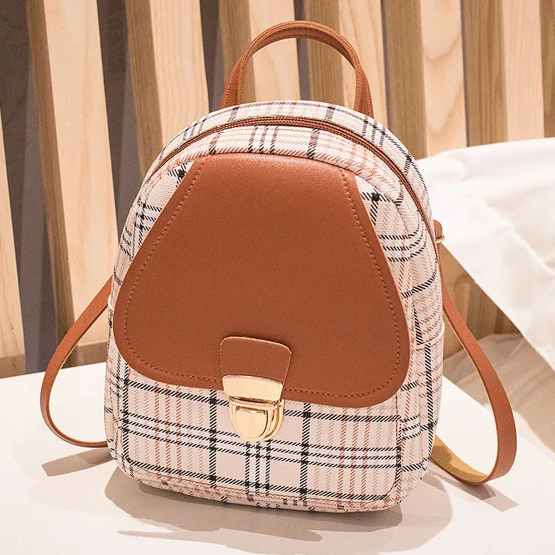 One shoulder diagonal phone bag in PU leather shown in one of five colour options.