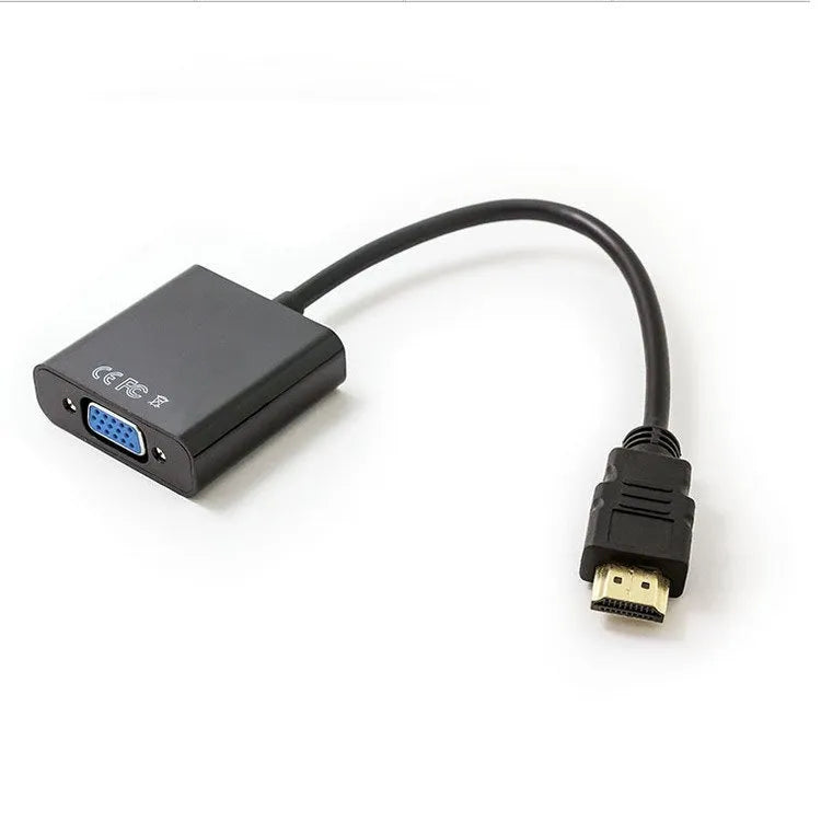 HDMI to VGA adapter cable 0.3 metres length for set-top box connections