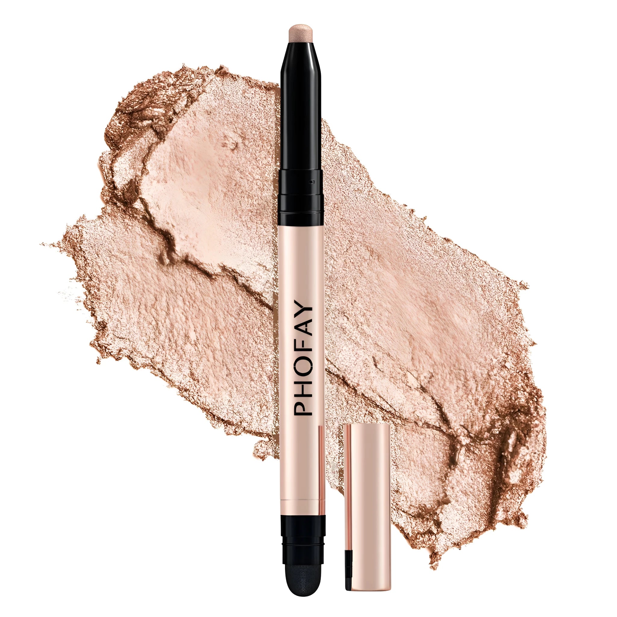 PHOFAY Eyeshadow Stick with built-in smudger, 0.6g net weight, waterproof formula