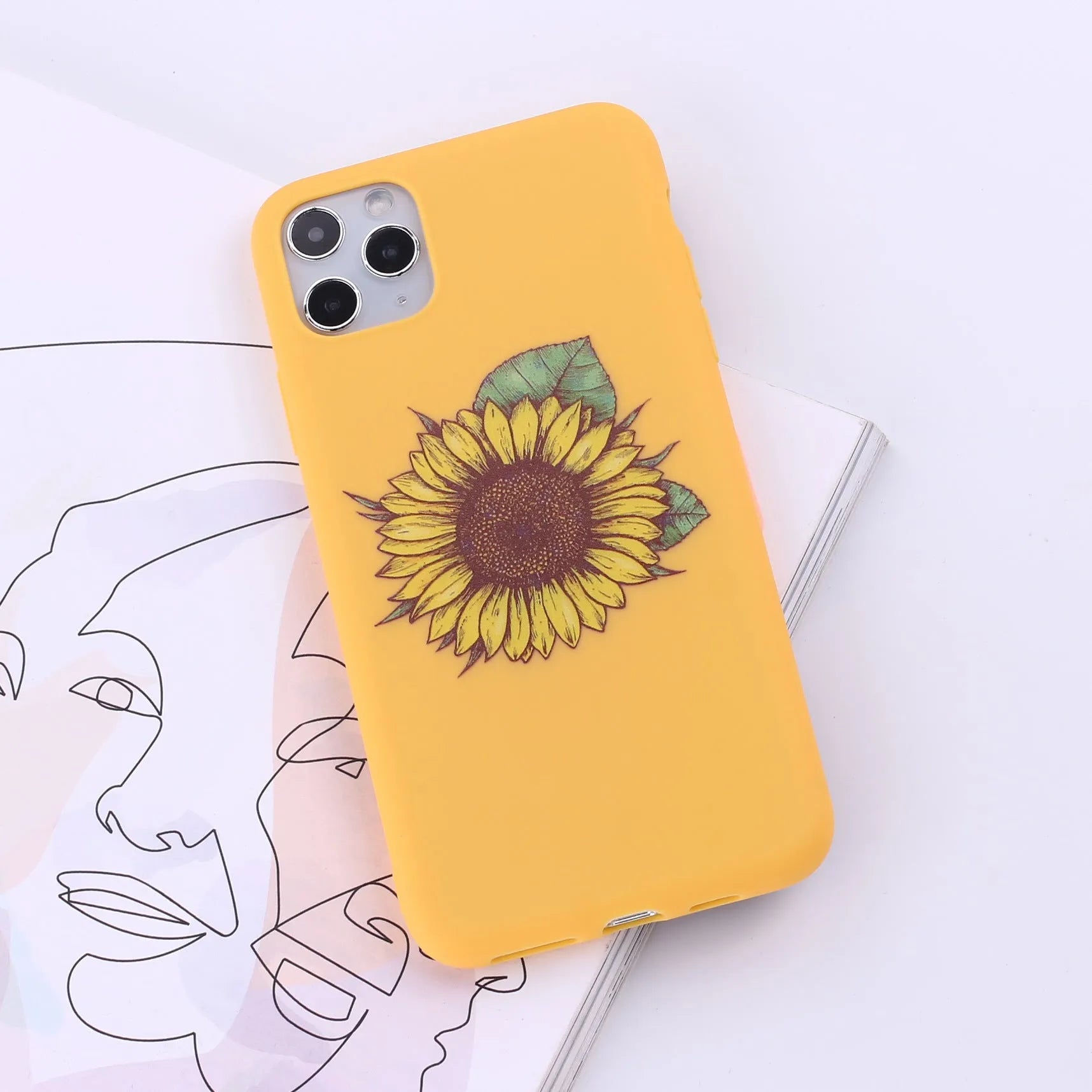 TPU mobile phone back cover case for iPhone in painted European and American style design