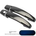 Carbon fibre pattern door handle trim cover for Opel Vauxhall Astra H and J models