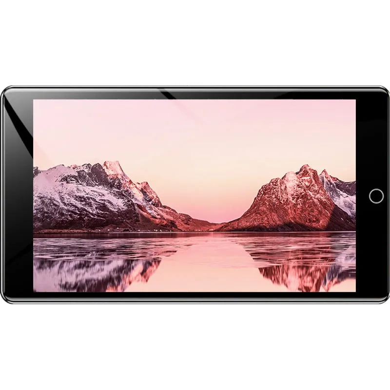 Black Ruizu H1 8GB MP3 MP4 player with 4-inch touch screen displayed front-on.