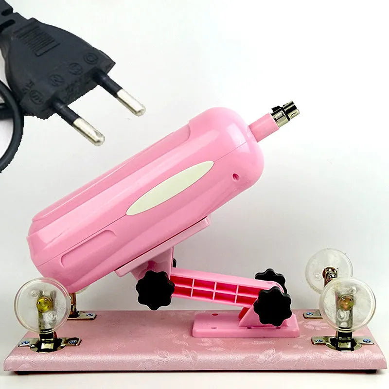 Bobb women's automatic telescopic thrusting sex tool in purple, black or pink colours