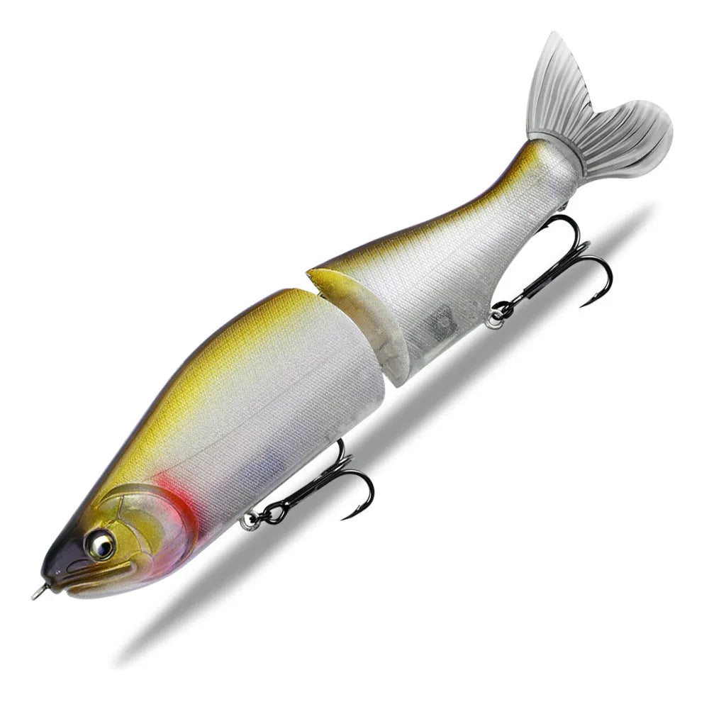 185mm soft plastic swimming fishing bait for bass tossing technique in multiple colours