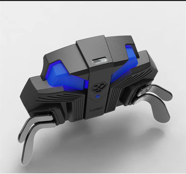 Black PS4 gamepad back button attachment with wired connection and Type-C port