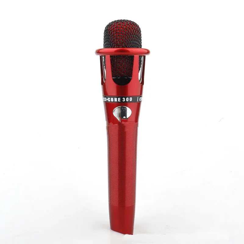 E-300 condenser handheld network karaoke microphone with vacuum tube in colour options