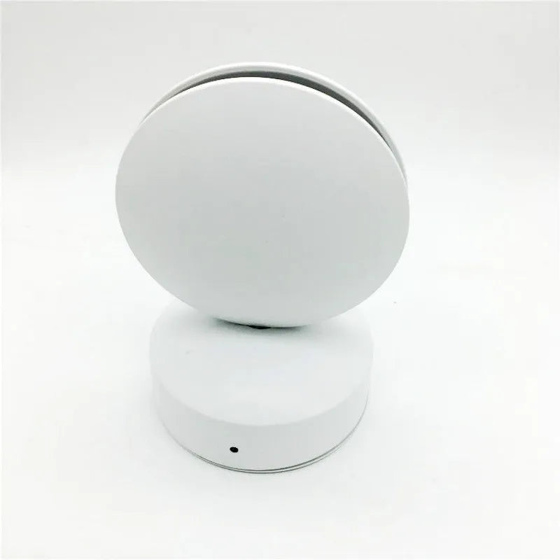 Modern aluminium corridor wall lamp spotlight bar with glass lens and LED in blue, green, red, white, or yellow.