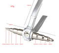 PR 02-008 manual tube expander tool for HVAC copper pipe flaring in black or silver colour