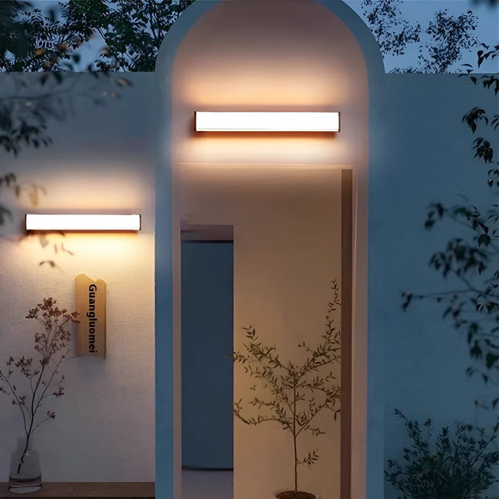 Modern simple outdoor wall lamp for villa hotel courtyard entrance lighting