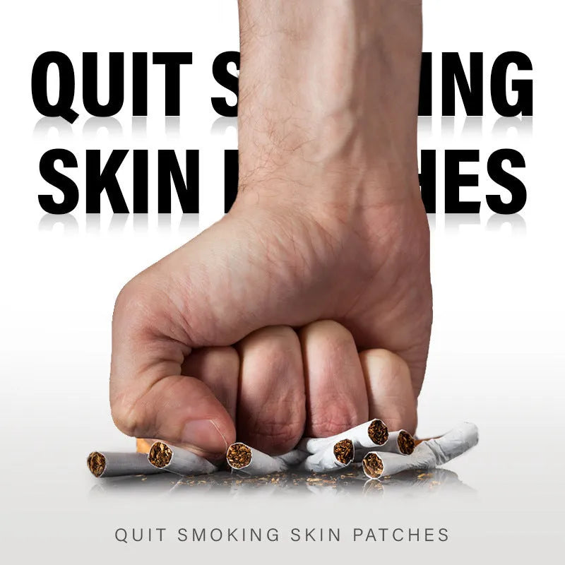 Box of 30 plant extract nicotine patches for smoking cessation, suitable for men and women.