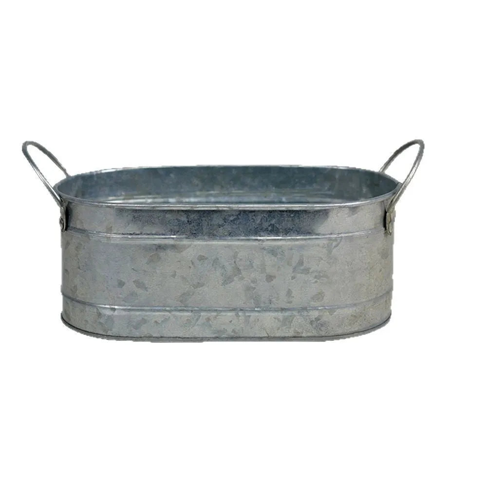 Iron sheet succulent flowerpot with desktop design for corrosion-resistant plant cultivation