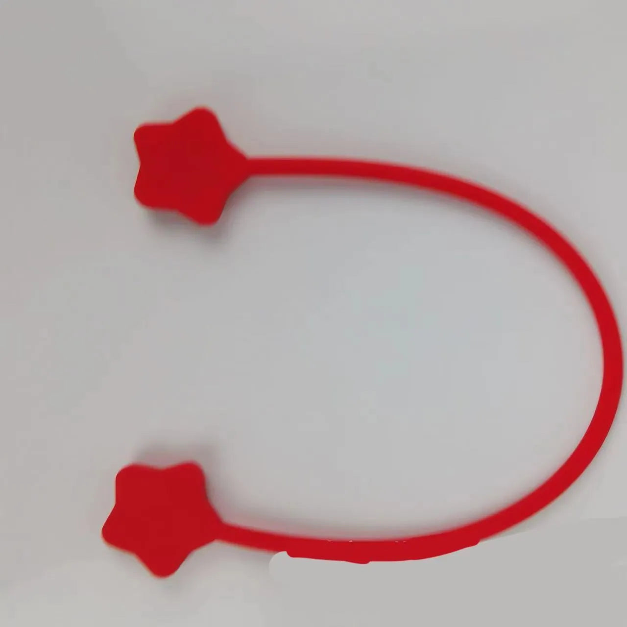 Silicone magnet wire winder organiser clip in various colours for cable management