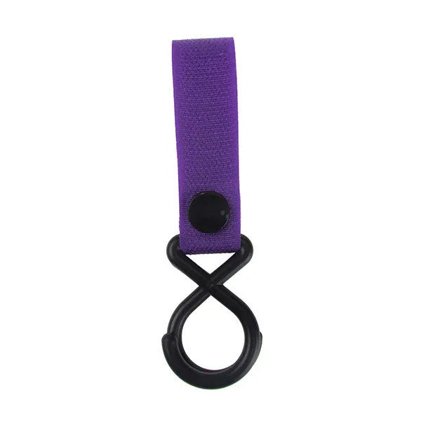 Nylon luggage velcro hook for OPP bag tags in multiple colour options.