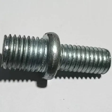 Aluminium screw mower head attachment for weed eater conversion with multiple thread sizes