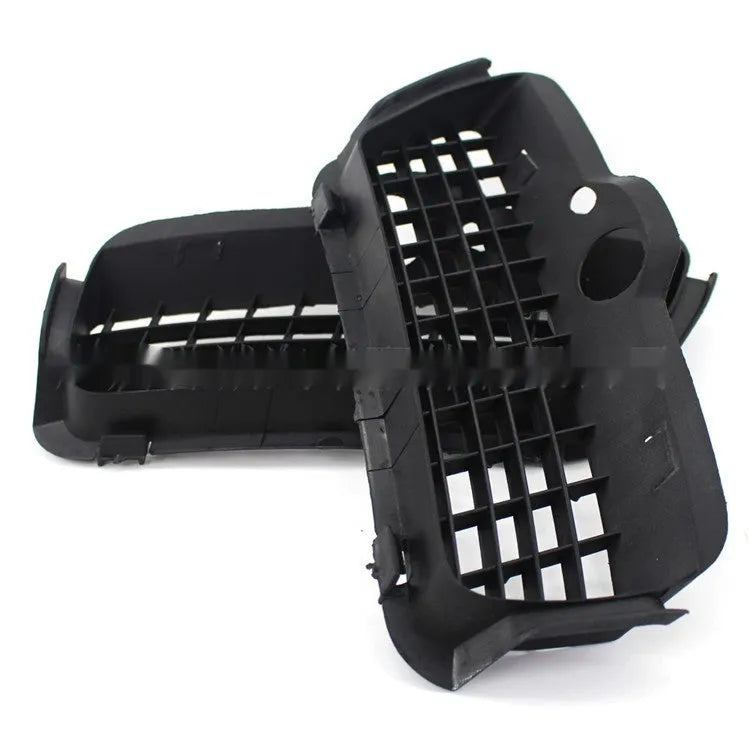 Black ABS plastic fog light cover for Volkswagen Golf 3 front bumper installation