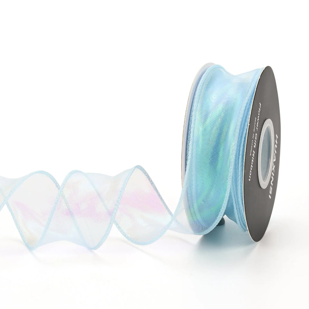 Fishtail yarn decorative ribbon with colourful wave design in multiple colour options