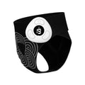 Black sports anti-odor foot massager with adjustable ankle strap and spray bottle on a table