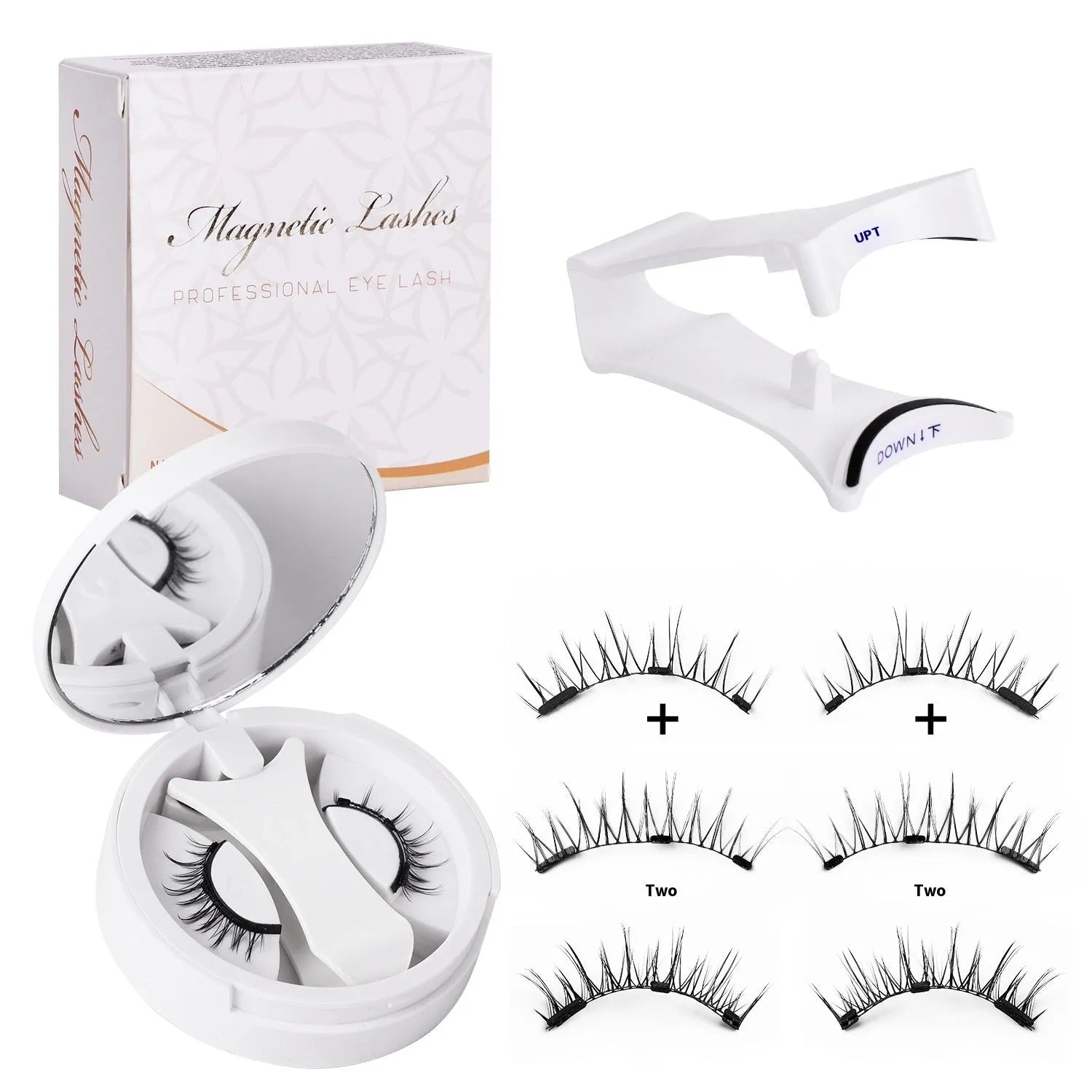 Magnetic false eyelashes integrated soap holder portable CT10 series bathroom storage unit