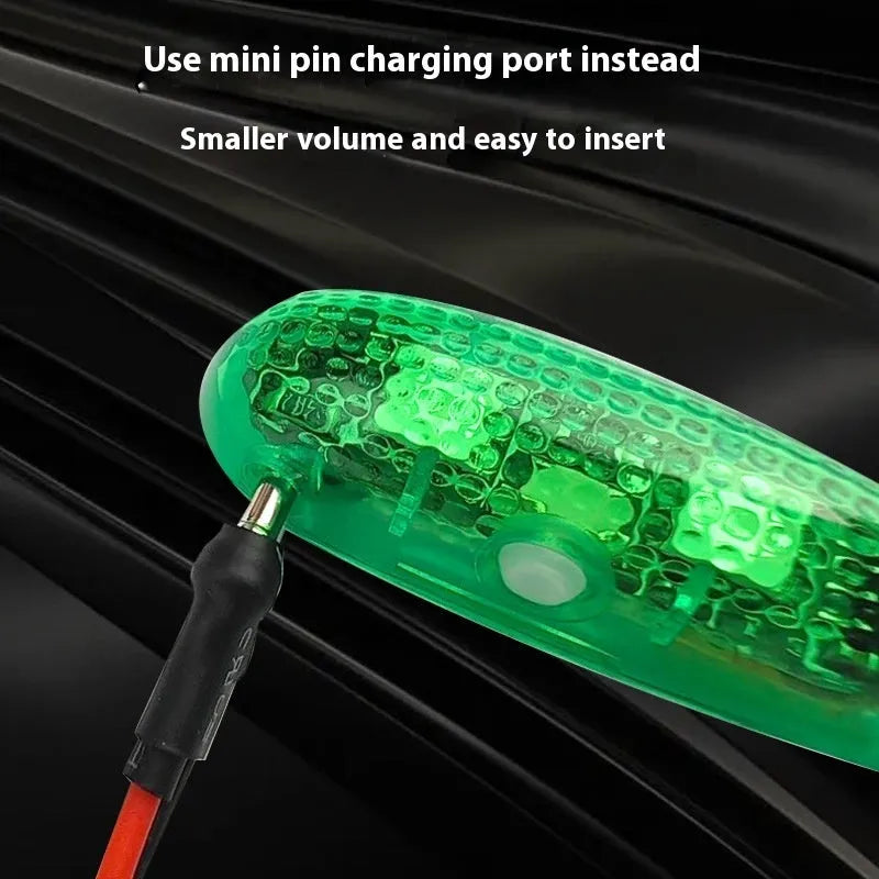V3 wireless charging navigation lights for model cars and ships in red, green, and white colours