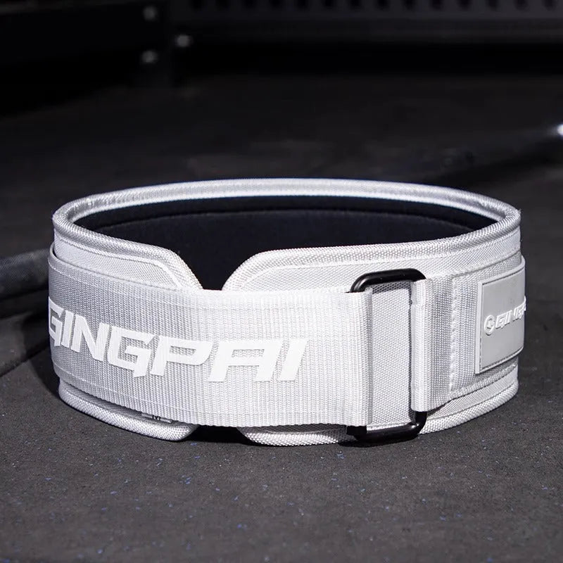 Weightlifting belt for abdominal exercises and lumbar support during strength training