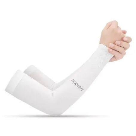 Printed floral viscose UV protection ice sleeve gloves in multiple pattern options