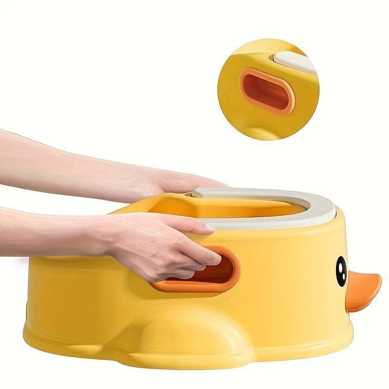 Duck-shaped PVC bathtub for dogs and cats in blue, pink or yellow colour