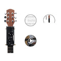 Automatic chord practice gear device for folk guitar playing with second chord support