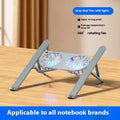 Silver aluminium laptop cooling stand with twin fans in folded and unfolded positions