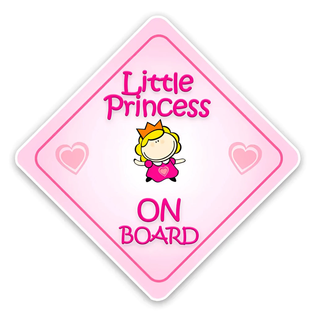 Baby on board reflective car bumper sticker with PET material in ten different baby designs
