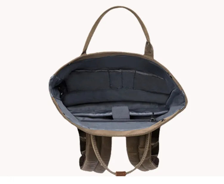 20L polyester casual backpack with computer compartment in black, dark grey, or green