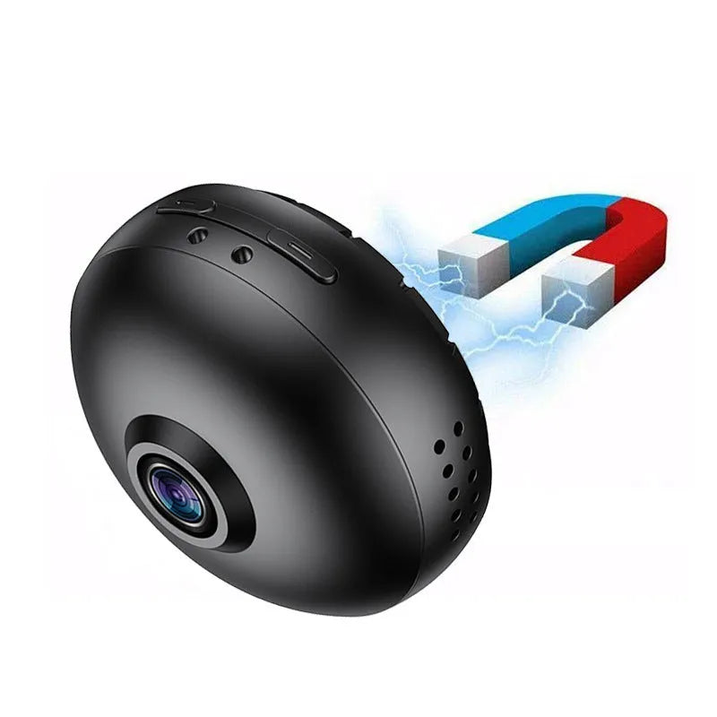 White 1080p wireless WIFI network camera with 3.6mm lens and ABS housing for home security surveillance