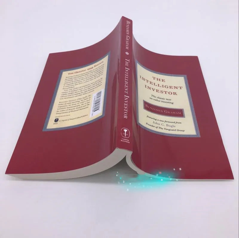 Hardcover edition of The Intelligent Investor book by Benjamin Graham with Jason Zweig commentary
