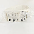 Two bags of white card piano keyboard stickers for 88 keys, showing colour note bar and black note designs.
