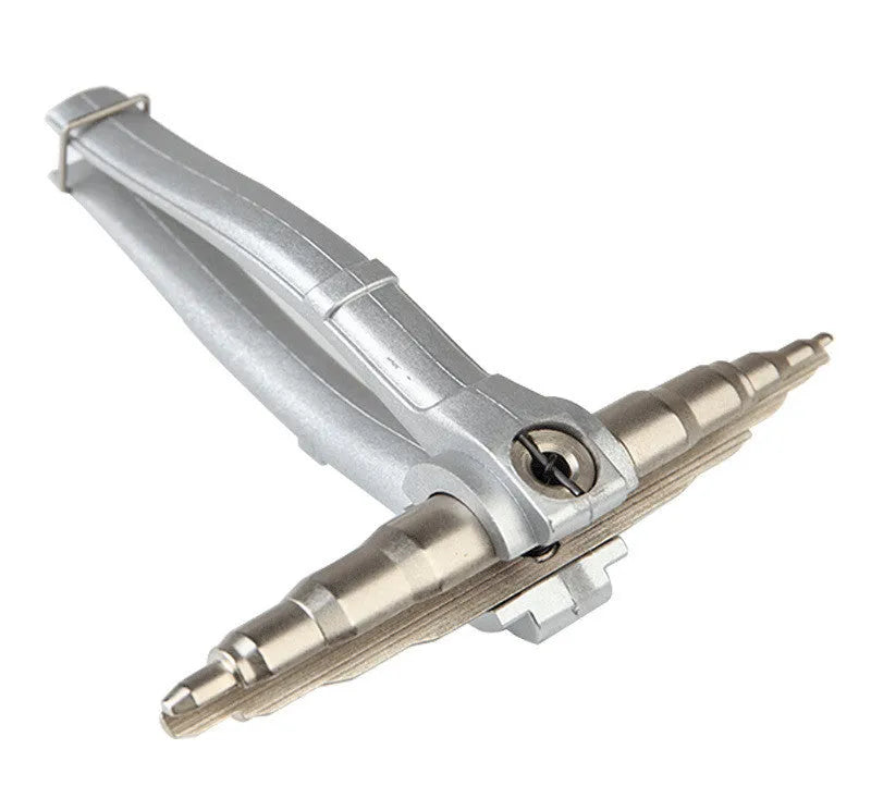 PR 02-008 manual tube expander tool for HVAC copper pipe flaring in black or silver colour