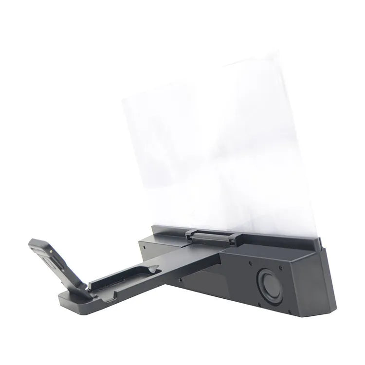 L2 model mobile phone screen amplifier with 12-inch acrylic lens and ABS housing