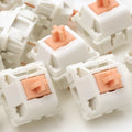 Black Panda tactile mechanical keyboard switch showing 5-pin MX-compatible design