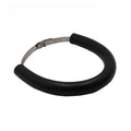 Universal motorcycle exhaust pipe anti-drop ring gasket in black, blue, and orange colour options