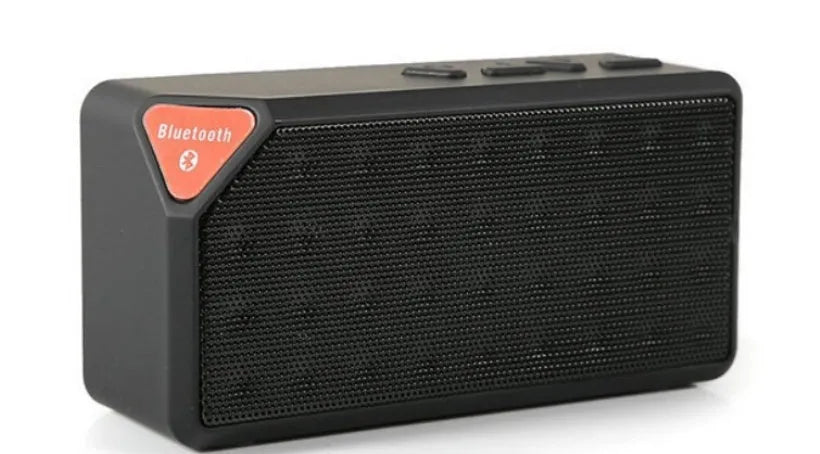 Cannon X3 cube-shaped wireless Bluetooth speaker in five colour options with portable design for outdoor audio