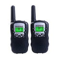 Children's walkie talkie in selected colour with 22-channel display and handheld design
